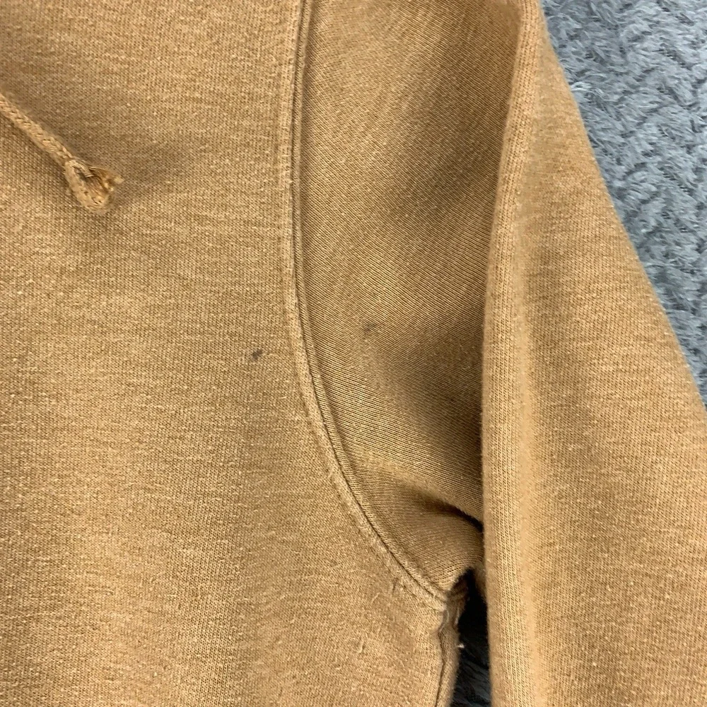The North Face Hoodie Men's Small Brown Half Dome Pullover Outdoors Soft
